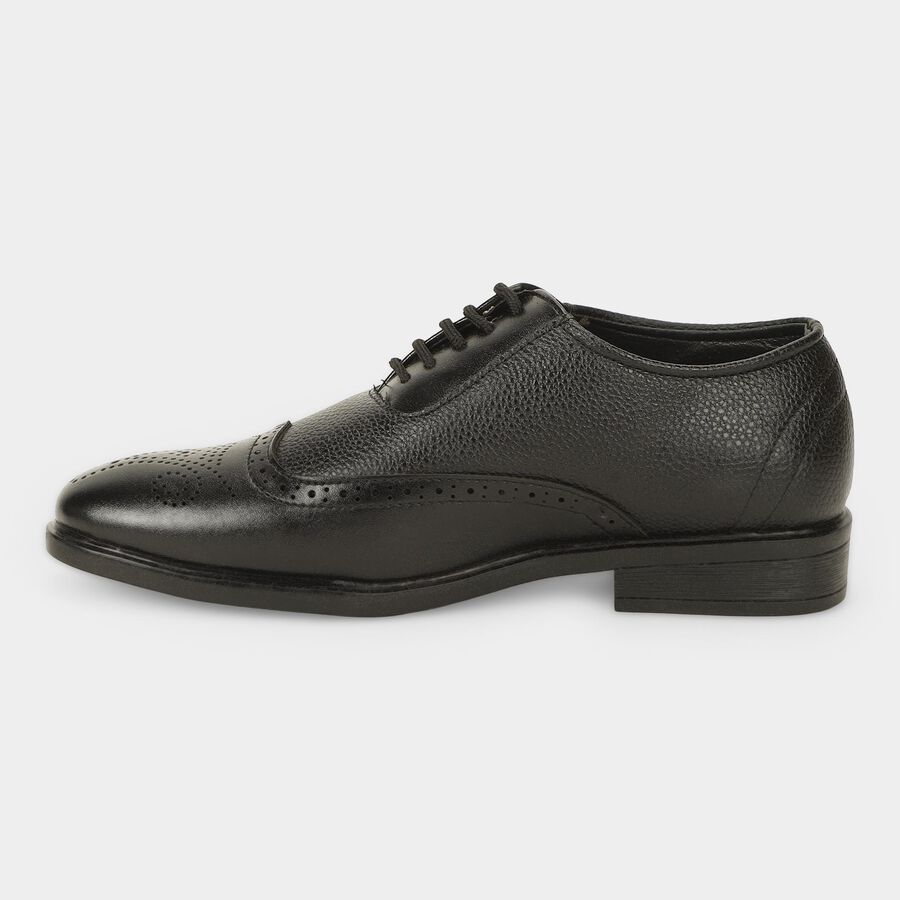 Men's Formal Shoes, काला, large