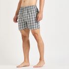 Men's Boxers, गहरा ग्रे, small