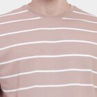 Men's Round Neck Half Sleeves T-Shirt , Light Pink, small image number null