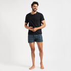 Checks Boxers, Dark Blue, small image number null