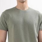 Men's Half Sleeves T-Shirt, Light Green, small