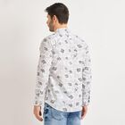 Men's 100% Cotton Casual Shirt , Light Grey, small image number null