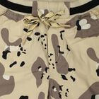 Boys' Beige Regular Fit Camo Print Jamaican Shorts, Beige, small