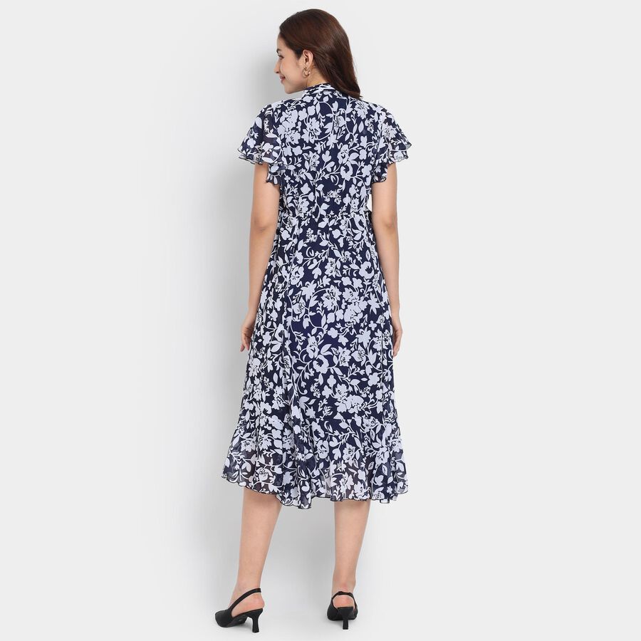 Ladies' Dress, Navy Blue, large image number null