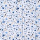 Boys Light Blue Cotton Half Sleeve Classic Casual Shirt, Light Blue, small