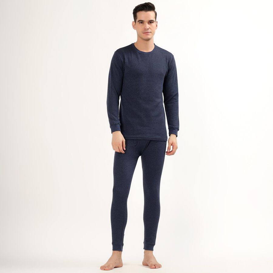 Men's Thermal Upper, मध्यम नीला, large image number null