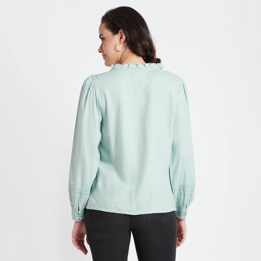 Solid Shirt, Light Green, large image number null