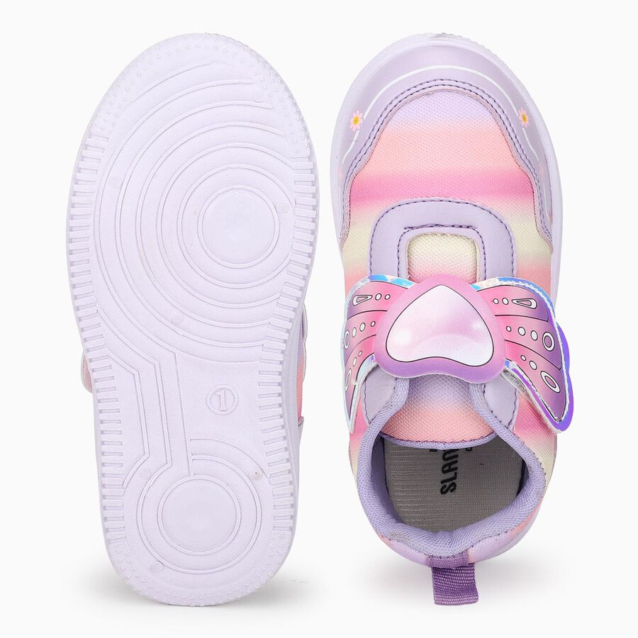 Girls' Shoes, Lilac, large image number null