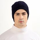 Men's Cap, गहरा नीला, small