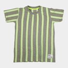 Boys Grey Crew Neck Casual Boys T-Shirt, हल्का ग्रे, small