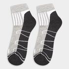Men's Multi-Color Ankle-Length Geometric Pattern Socks, नेवी ब्लू, small image number null