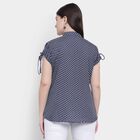 All Over Print Short Sleeve Shirt, नेवी ब्लू, small image number null