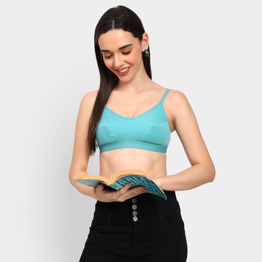 Ladies' Bra , टील ब्लू, large image number null