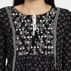 Ladies' Kurti, काला, small image number null