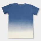 Boys' 100% Cotton Half Sleeves T-Shirt, Mid Blue, small image number null