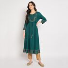 Ladies' Kurta , गहरा हरा, small image number null