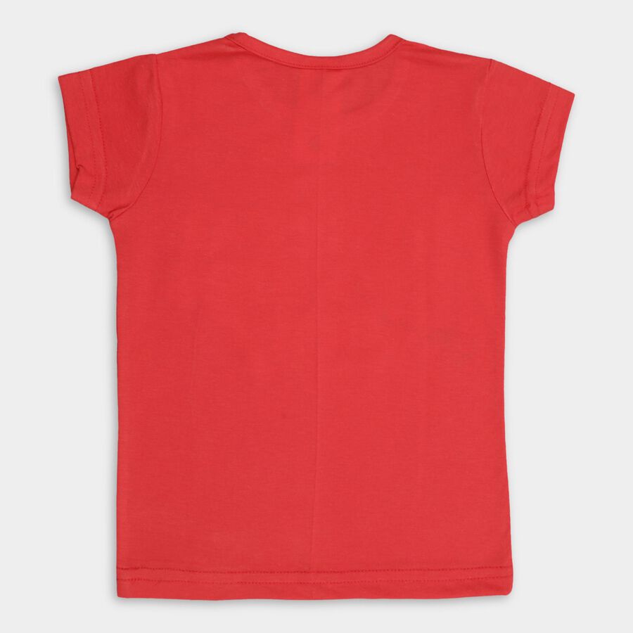 Girls' T-Shirt , मूँगा (कोरल), large image number null