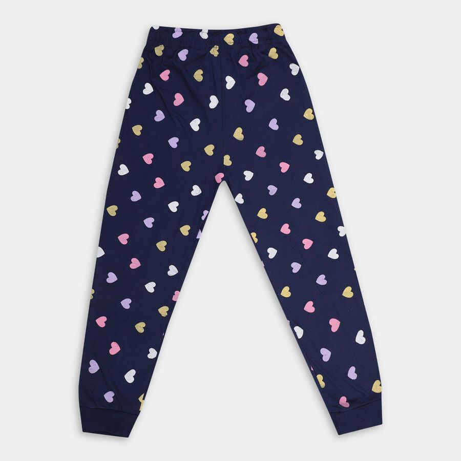 Girls' Pyjamas, मध्यम नीला, large image number null