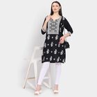 Ladies' Kurta, Black, small image number null