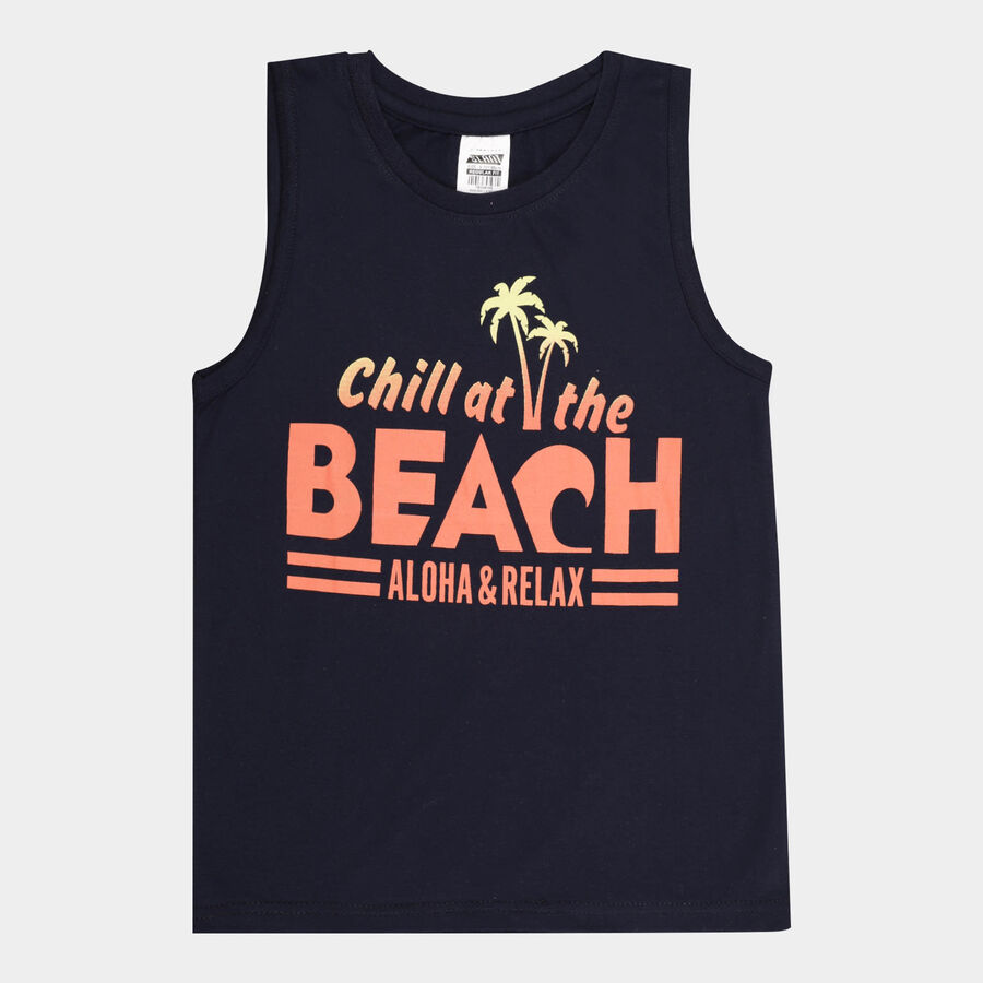 Boys T-Shirt, Navy Blue, large image number null