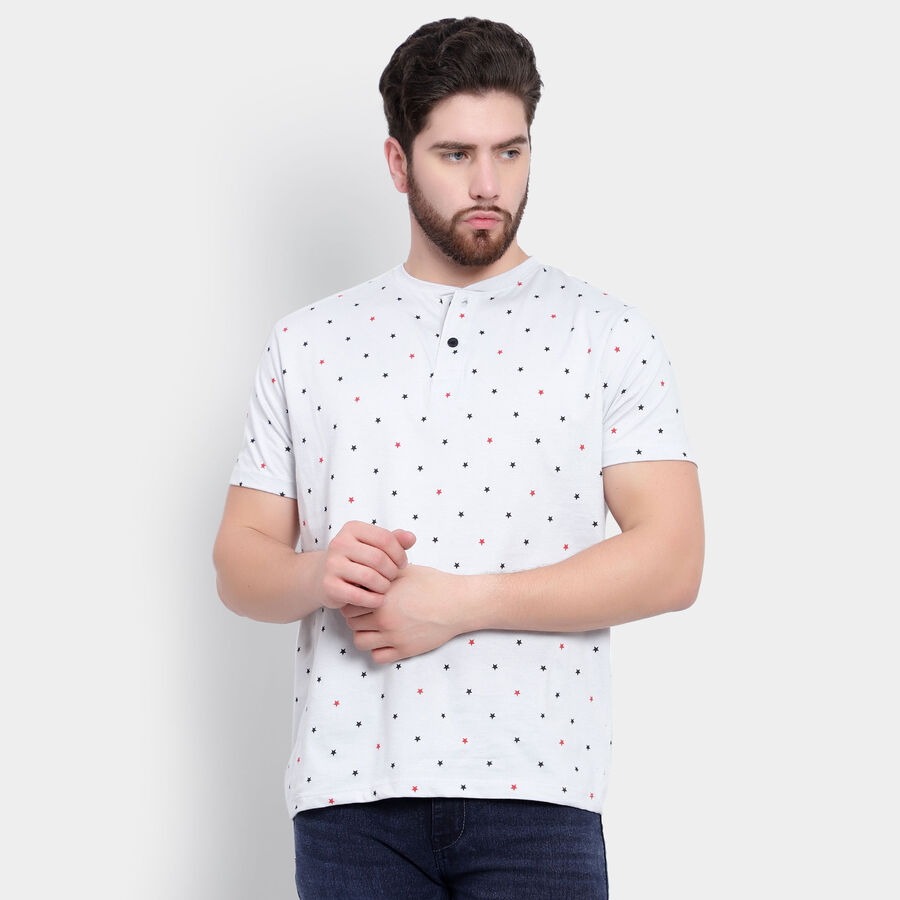 Henley T-Shirt, Light Grey, large image number null