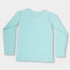 Girls' Top , Aqua, small image number null