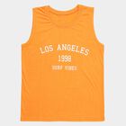 Boys' T-Shirt, Orange, small