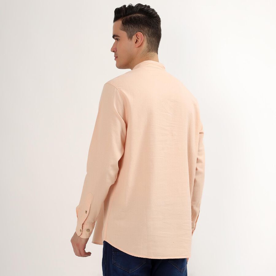 Men's 100% Cotton Kurta, पीच, large image number null