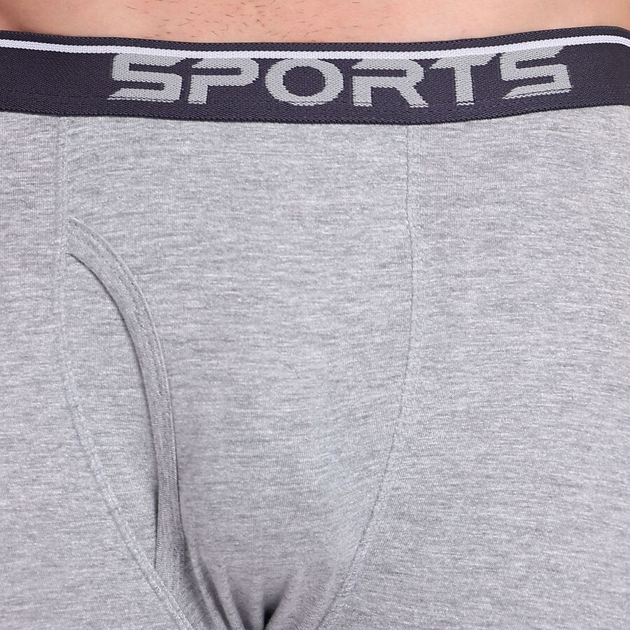 Men's Trunks, Melange Light Grey, large image number null