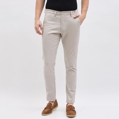 Men's Slim Fit Casual Trousers