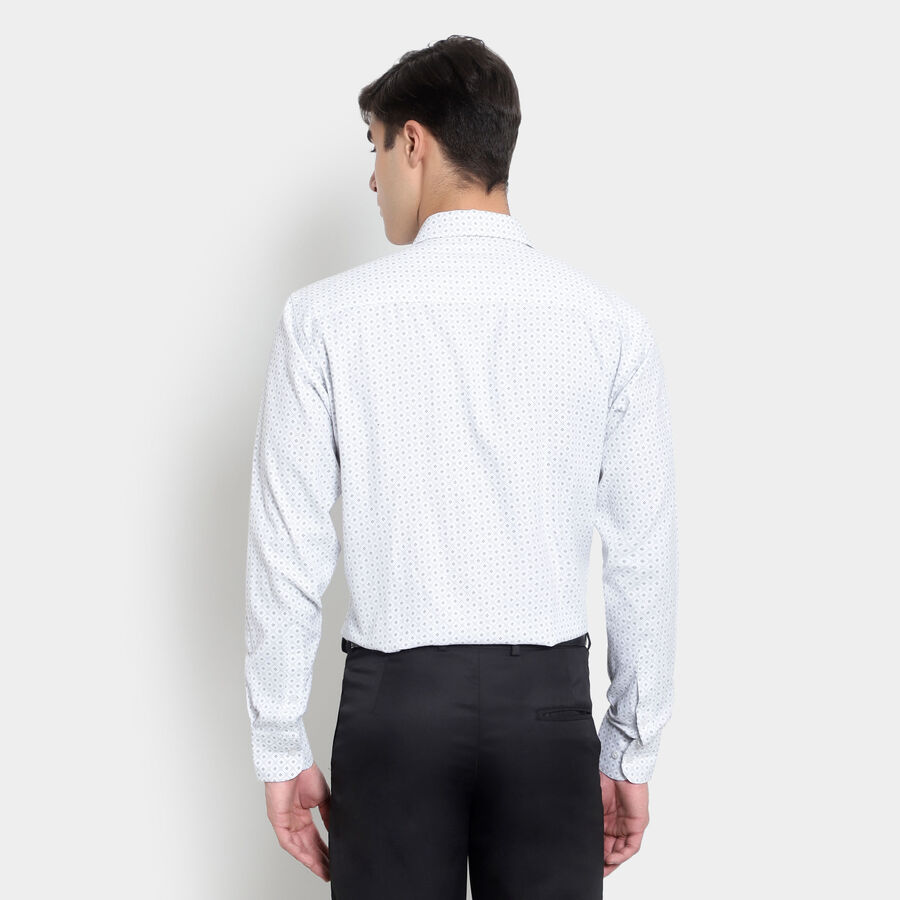 Cut Away Collar Formal Shirt, Light Grey, large image number null
