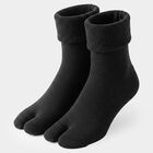 Women's Black Regular Fit Toe Pack of 1 Socks, Black, small