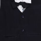 Boys' White Cotton Full Sleeve Classic Casual Shirt, नेवी ब्लू, small image number null