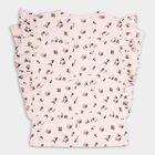 Girls' 100% Cotton T-Shirt, गुलाबी, small image number null