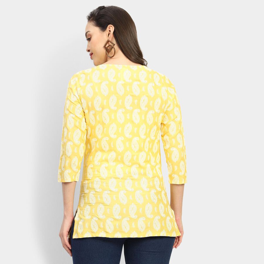 Ladies' Kurti , मस्टर्ड, large image number null