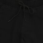 Boys' Jet Black Slim Fit Jogger Jeans, Black, small image number null