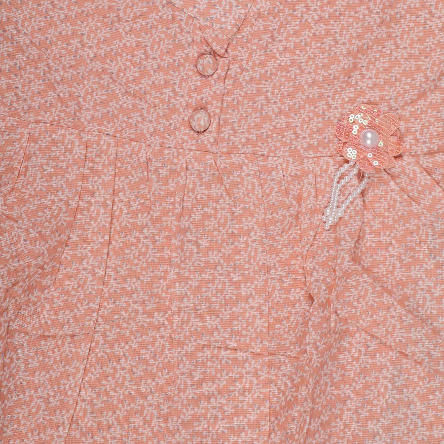 Girls' T-Shirt , पीच, large image number null
