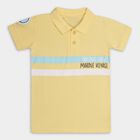 Boys' 100% Cotton Half Sleeves T-Shirt , Yellow, small image number null