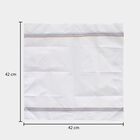 Men's White Striped Pack of 3 Handkerchief, सफ़ेद, small