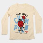 Boys Beige Crew Neck Regular Boys T-Shirt, Beige, small