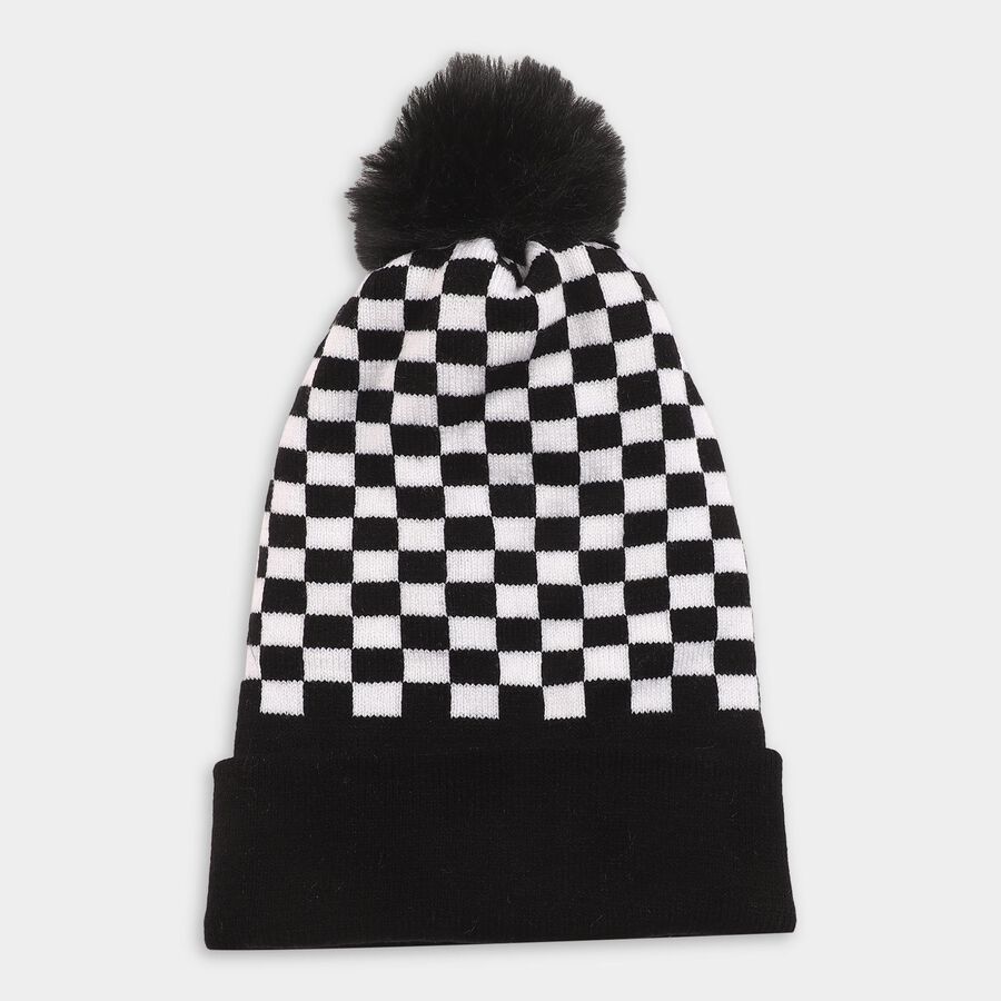 Boys' Cap, Black, large image number null