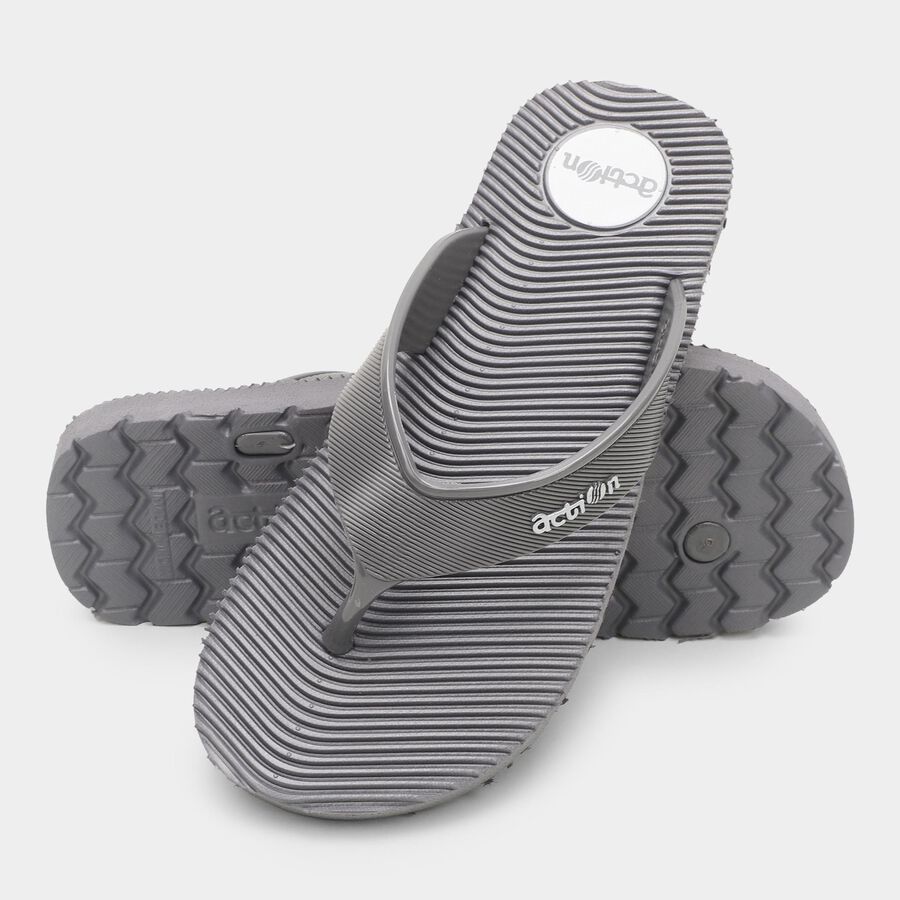 Men's Floater Slipper, Grey, large image number null