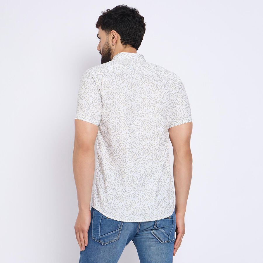 Men's 100% Cotton Casual Shirt , पीला, large