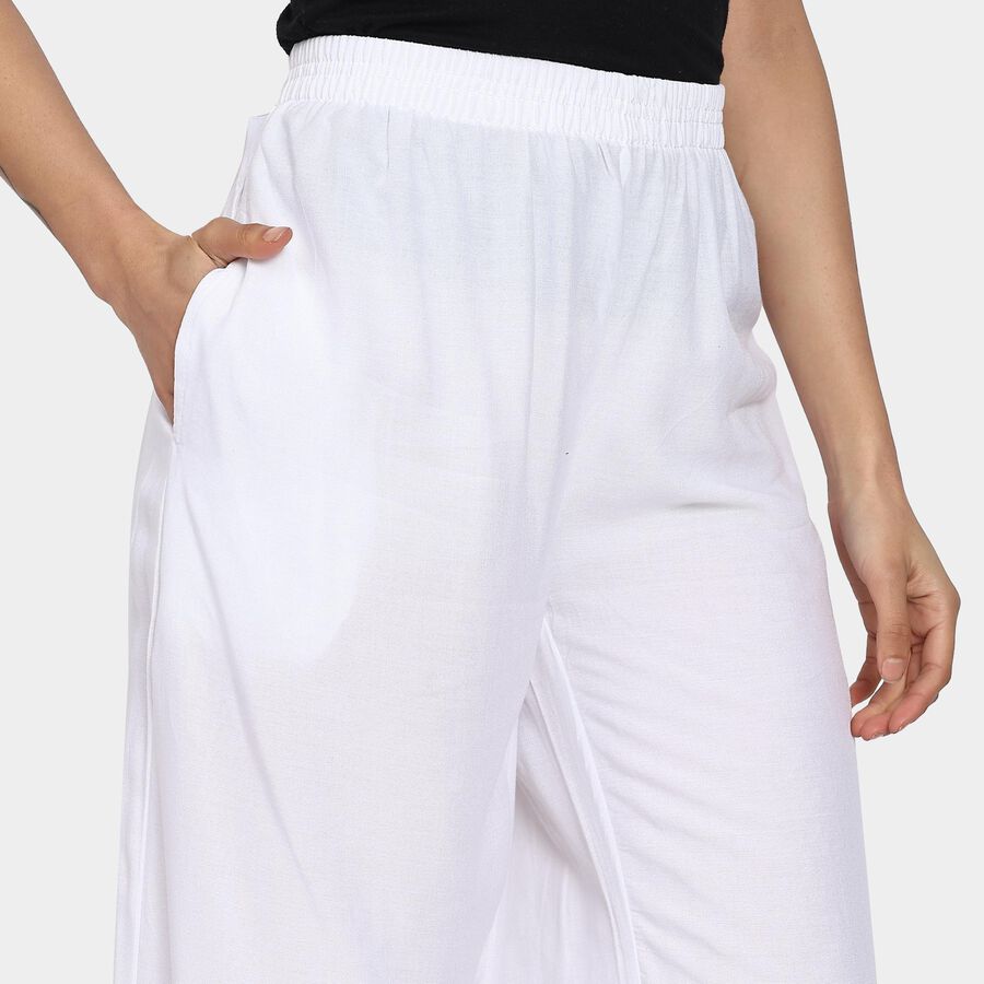 Ladies' Palazzos , White, large image number null