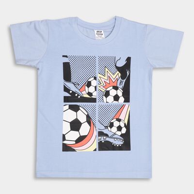 Boy's Cotton Half Sleeves T-Shirt