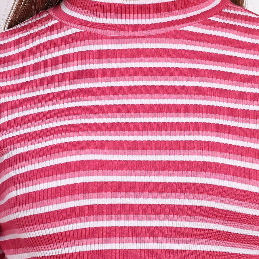 Ladies'  Crop  Top, Pink, large image number null