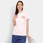 Ladies' Round Neck T-Shirt, Light Pink, small image number null