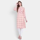 Printed Kurta, Light Pink, small image number null
