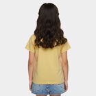 Girls' T-Shirt, Yellow, small