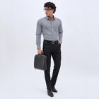 Men's Cut Away Collar Formal Shirt, Navy Blue, small image number null